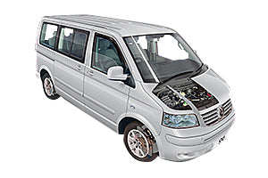 Fusebox and diagnostic socket locations Volkswagen Transporter T5 2003 - 2014 | Haynes Manuals