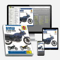 BMW 2-valve twins (1970-1996) Haynes Repair Manual Bundle