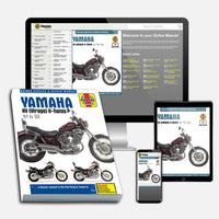 Yamaha XV Virago (1981-2003) Haynes Repair Manual Bundle