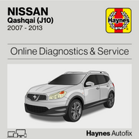 Nissan Qashqai (J10) 2007 to 2013 Haynes Online Diagnostics & Service Guide