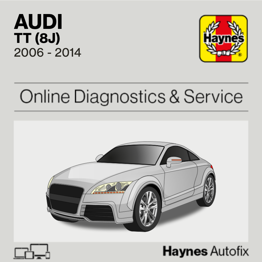 Audi TT (8J) 2006 to 2014 Haynes Online Diagnostics & Service