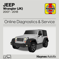 Jeep Wrangler (JK) 2007 to 2018 Haynes Online Diagnostics & Service Guide
