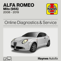 Alfa Romeo Mito (955) 2008 to 2019 Haynes Online Diagnostics & Service Guide
