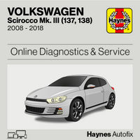 Volkswagen Scirocco MkIII (137, 138) 2008 to 2018 Haynes Online Diagnostics & Service Guide