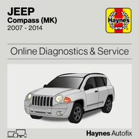 Jeep Compass (MK) 2007 to 2014 Haynes Online Diagnostics & Service Guide