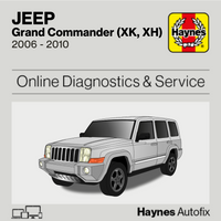 Jeep Grand Commander (XK, XH) 2006 to 2010 Haynes Online Diagnostics & Service Guide