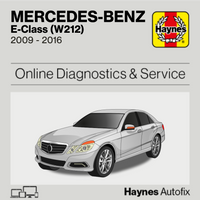Mercedes-Benz E-Class (W212) 2009 to 2016 Haynes Online Diagnostics & Service Guide