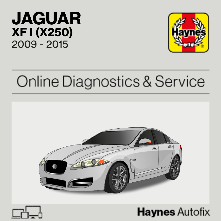 Jaguar XF II (X260) 2016 to 2020 Haynes Online Diagnostics