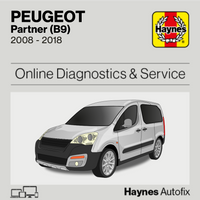 Peugeot Partner (B9) 2008 to 2018 Haynes Online Diagnostics & Service Guide