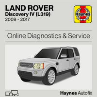 Land Rover Discovery IV (L319) 2009 to 2017 Haynes Online Diagnostics & Service Guide