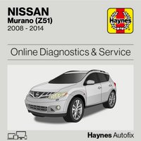 Nissan Murano (Z51) 2008 to 2014 Haynes Online Diagnostics & Service Guide