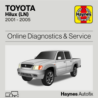 Toyota Hilux (LN) 2001 to 2005 Haynes Online Diagnostics & Service Guide