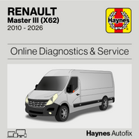Renault Master III (X62) 2010 to 2026 Haynes Online Diagnostics & Service Guide