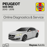 Peugeot 508 (W2) 2010 to 2018 Haynes Online Diagnostics & Service Guide