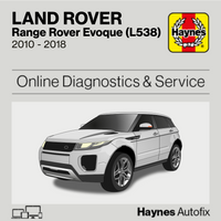 Land Rover Range Rover Evoque (L538) 2010 to 2018 Haynes Online Diagnostics & Service Guide