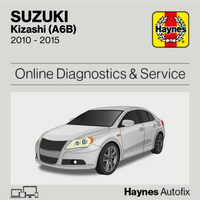 Suzuki Kizashi (A6B) 2010 to 2015 Haynes Online Diagnostics & Service Guide