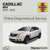 Cadillac SRX 2010 to 2012 Haynes Online Diagnostics & Service Guide