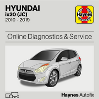 Hyundai ix20 (JC) 2010 to 2019 Haynes Online Diagnostics & Service Guide