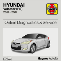 Hyundai Veloster (FS) 2011 to 2017 Haynes Online Diagnostics & Service Guide