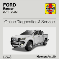 Ford Ranger 2011 to 2022 Haynes Online Diagnostics & Service Guide