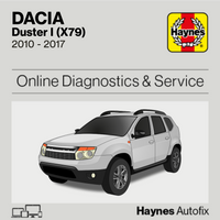 Dacia Duster I (X79) 2010 to 2017 Haynes Online Diagnostics & Service Guide