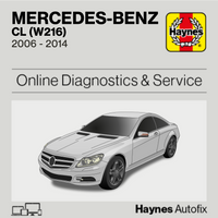 Mercedes-Benz CL (W216) 2006 to 2014 Haynes Online Diagnostics & Service Guide
