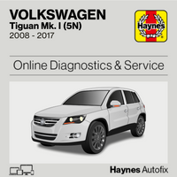 Volkswagen Tiguan MkI (5N) 2008 to 2017 Haynes Online Diagnostics & Service Guide