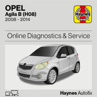 Opel Agila B (H08) 2008 to 2014 Haynes Online Diagnostics & Service Guide