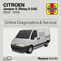 Citroen Jumper II /Relay II (U5) 2002 to 2006 Haynes Online Diagnostics & Service Guide