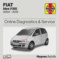 Fiat Idea (135) 2004 to 2012 Haynes Online Diagnostics & Service Guide