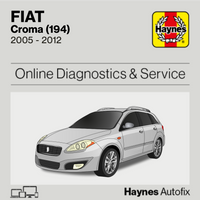 Fiat Croma (194) 2005 to 2012 Haynes Online Diagnostics & Service Guide