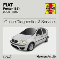 Fiat Punto (188) 2000 to 2012 Haynes Online Diagnostics & Service Guide