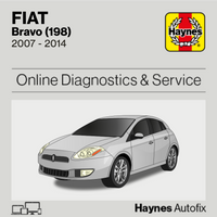Fiat Bravo (198) 2007 to 2014 Haynes Online Diagnostics & Service Guide