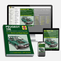 Peugeot 106 Petrol & Diesel (1991-2004) Haynes Repair Manual Bundle
