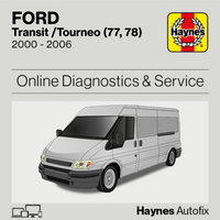 Ford Transit /Tourneo (77, 78) 2000 to 2006 Haynes Online Diagnostics & Service Guide