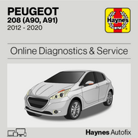 Peugeot 208 (A90, A91) 2012 to 2020 Haynes Online Diagnostics & Service Guide