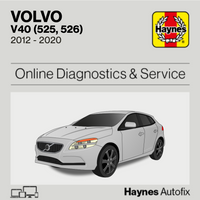 Volvo V40 (525, 526) 2012 to 2020 Haynes Online Diagnostics & Service Guide