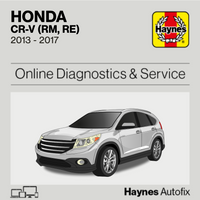 Honda CR-V (RM, RE) 2013 to 2017 Haynes Online Diagnostics & Service Guide