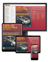 Cadillac CTS and CTS-V (2003-2014) Haynes Repair Manual (USA)