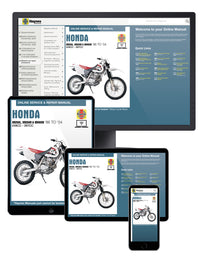 Honda XR250L, XR250R & XR400R (1986-2004) Haynes Repair Manual