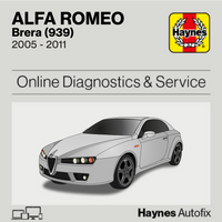 Alfa Romeo Brera (939) 2005 to 2011 Haynes Online Diagnostics & Service Guide
