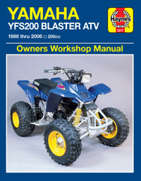 Yamaha YFS200 Blaster ATV (1988-2006) Haynes Repair Manual