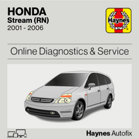 Honda Stream (RN) 2001 to 2006 Haynes Online Diagnostics & Service Guide