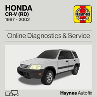 Honda CR-V (RD) 1997 to 2002 Haynes Online Diagnostics & Service Guide
