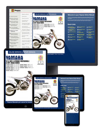 Yamaha YZ & WR 4-stroke Motocross Bikes (1998-2008) Haynes Repair Manual