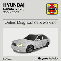 Hyundai Sonata IV (EF) 2001 to 2005 Haynes Online Diagnostics & Service Guide