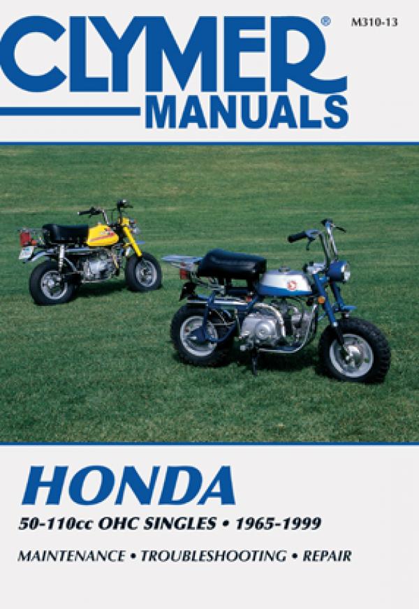 Honda 50-110cc, OHC Singles Motorcycle (1965-1999) Service Repair