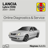 Lancia Lybra (109) 2001 to 2006 Haynes Online Diagnostics & Service Guide