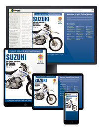 Suzuki DR-Z400/Z400E/Z400S/Z400SM (2000-2010) Haynes Repair Manual