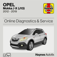 Opel Mokka /-X (J13) 2012 to 2019 Haynes Online Diagnostics & Service Guide